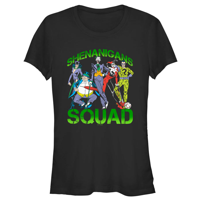 fifth sun Junior's Batman St. Patrick's Day Shenanigans Squad T-Shirt