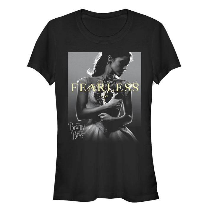 fifth sun Junior's Beauty and the Beast Beauty Fearless T-Shirt