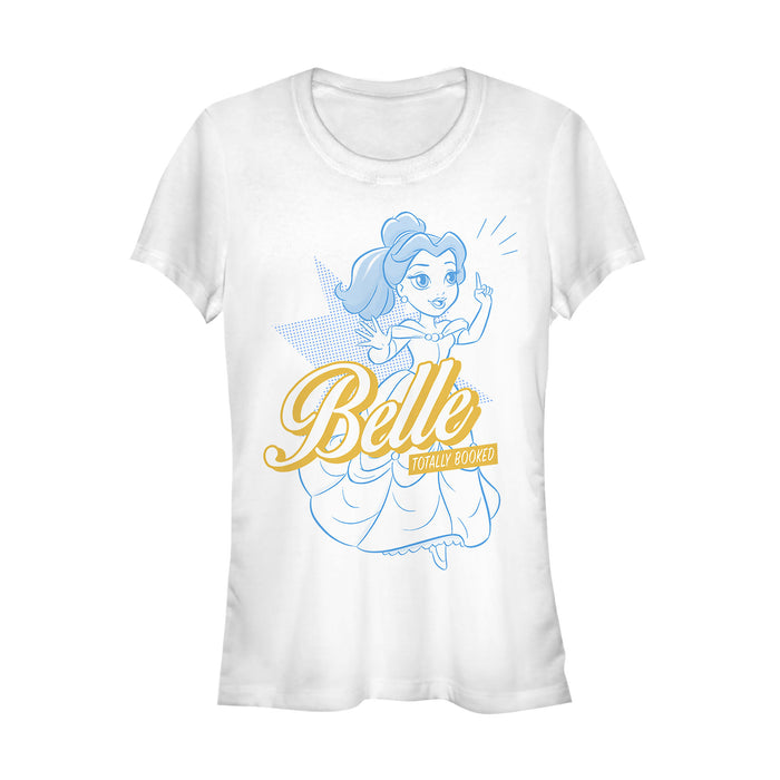 fifth sun Junior's Beauty and the Beast Booked Pop Art T-Shirt