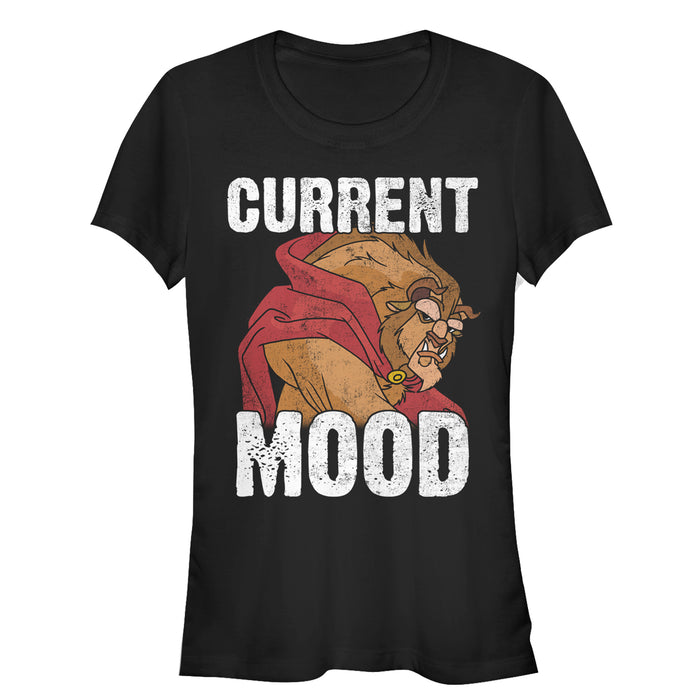 fifth sun Junior's Beauty and the Beast Current Mood T-Shirt