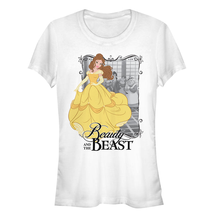 fifth sun Junior's Beauty and the Beast Dance T-Shirt
