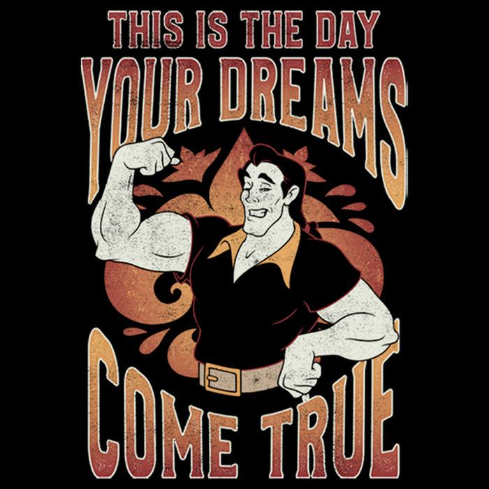 Fifth Sun Junior's Beauty And The Beast Gaston The Day Your Dreams Come True T-Shirt