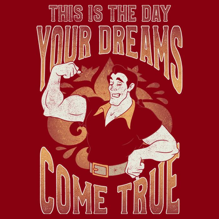 Fifth Sun Junior's Beauty And The Beast Gaston The Day Your Dreams Come True Racerback Tank Top