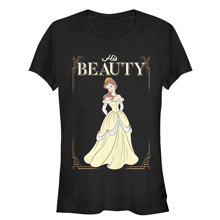 fifth sun Junior's Beauty and the Beast His Belle T-Shirt