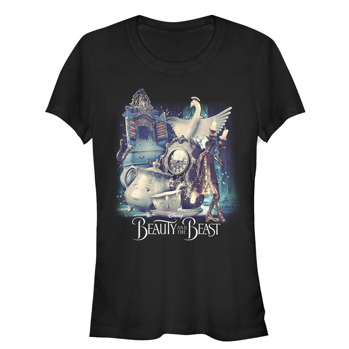 fifth sun Junior's Beauty and the Beast Movie Cast T-Shirt