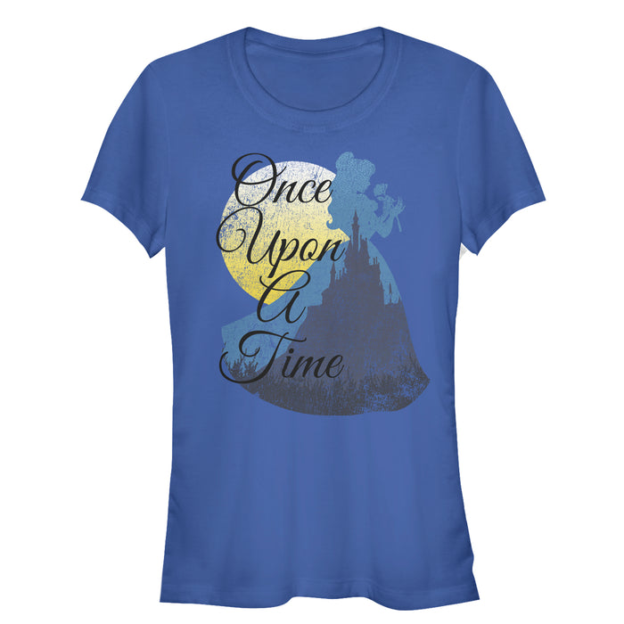 fifth sun Junior's Beauty and the Beast Once Upon a Time T-Shirt