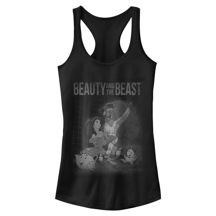 fifth sun Junior's Beauty and the Beast Timeless Racerback Tank Top