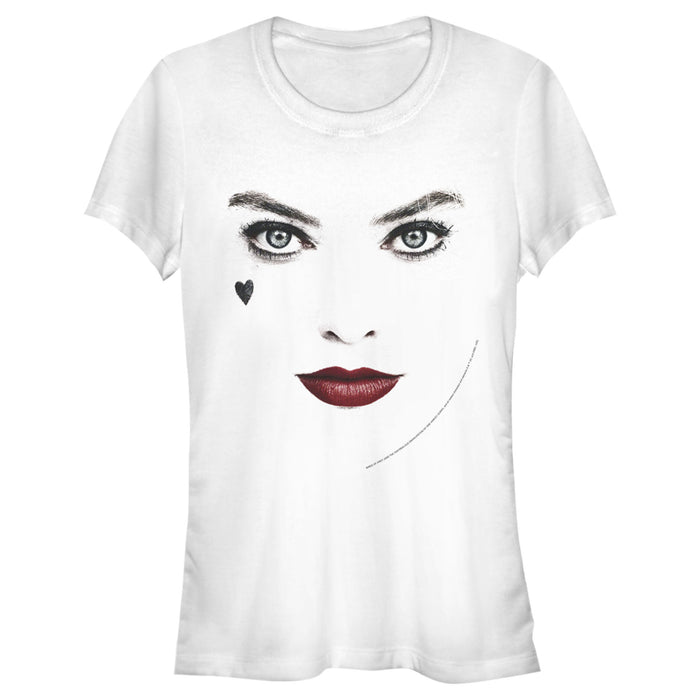 fifth sun Junior's Birds of Prey Harley Quinn Close Up T-Shirt