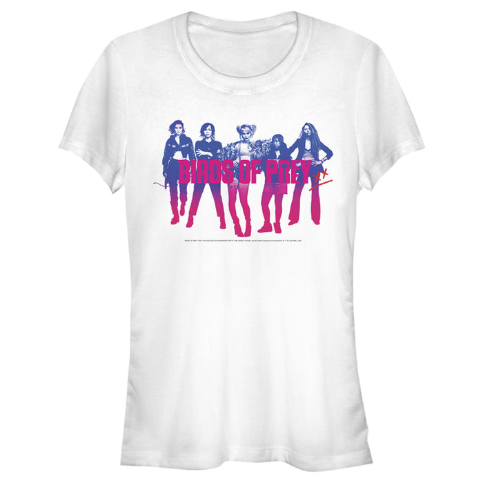 fifth sun Junior's Birds of Prey Harley's Entourage T-Shirt
