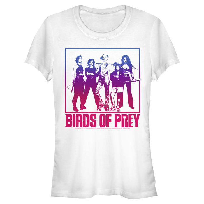Fifth Sun Junior's Birds Of Prey Harley's Team Frame T-Shirt