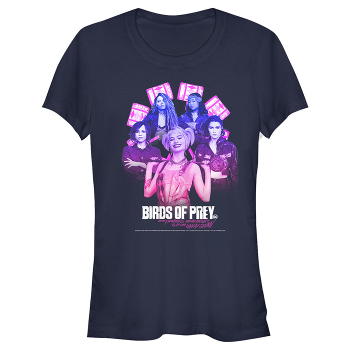 fifth sun Junior's Birds of Prey Ragtag Team T-Shirt