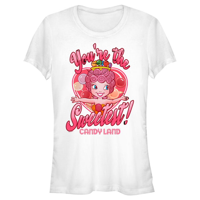 fifth sun Junior's Candy Land You're the Sweetest T-Shirt
