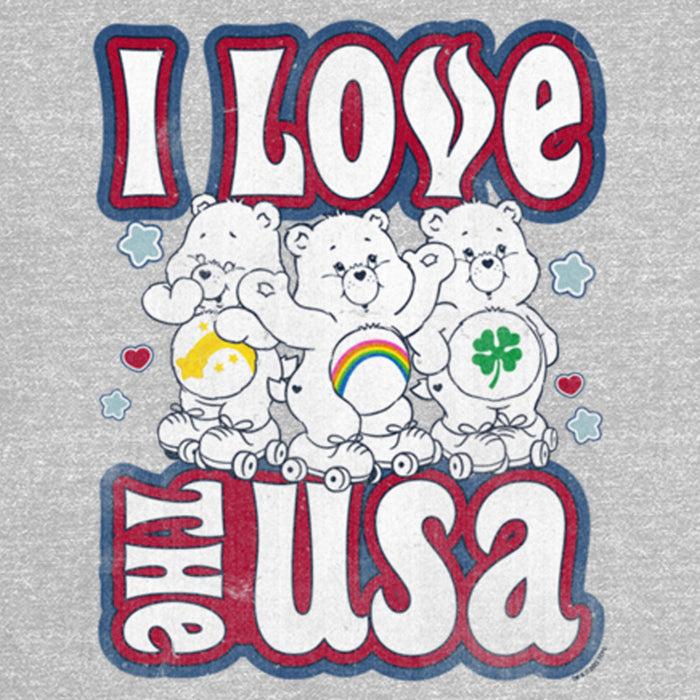 Fifth Sun Junior's Care Bears I Love The USA T-Shirt