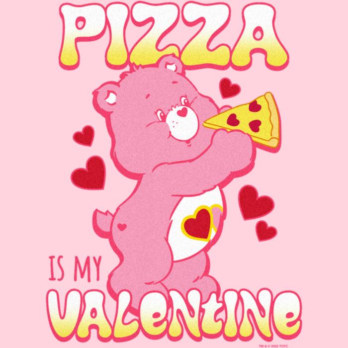 Fifth Sun Junior's Care Bears Pizza Is My Valentine Love-A-Lot Bear T-Shirt