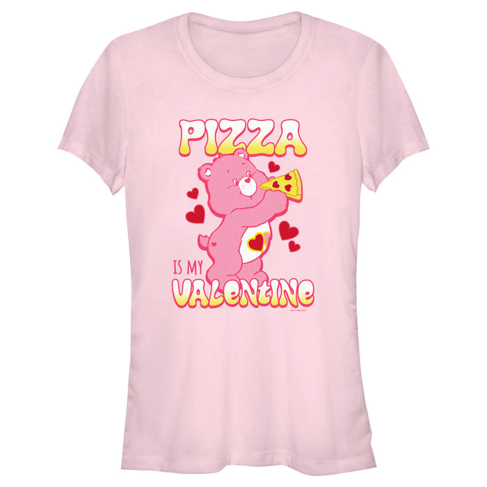 fifth sun Junior's Care Bears Pizza Is My Valentine Love-A-Lot Bear T-Shirt