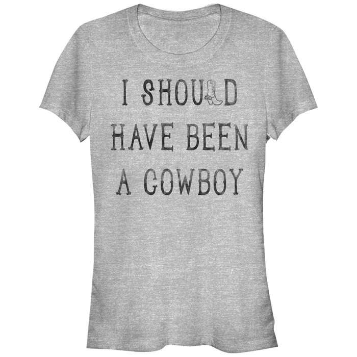 fifth sun Junior's CHIN UP Halloween Cowboy Costume T-Shirt