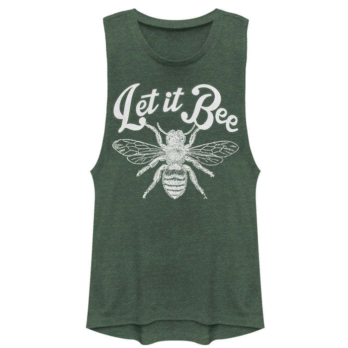 fifth sun Junior's CHIN UP Let It Bee Festival Muscle Tee