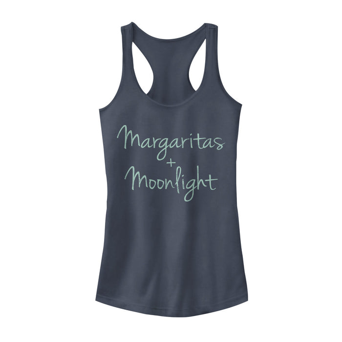 fifth sun Junior's CHIN UP Margaritas Moonlight Racerback Tank Top