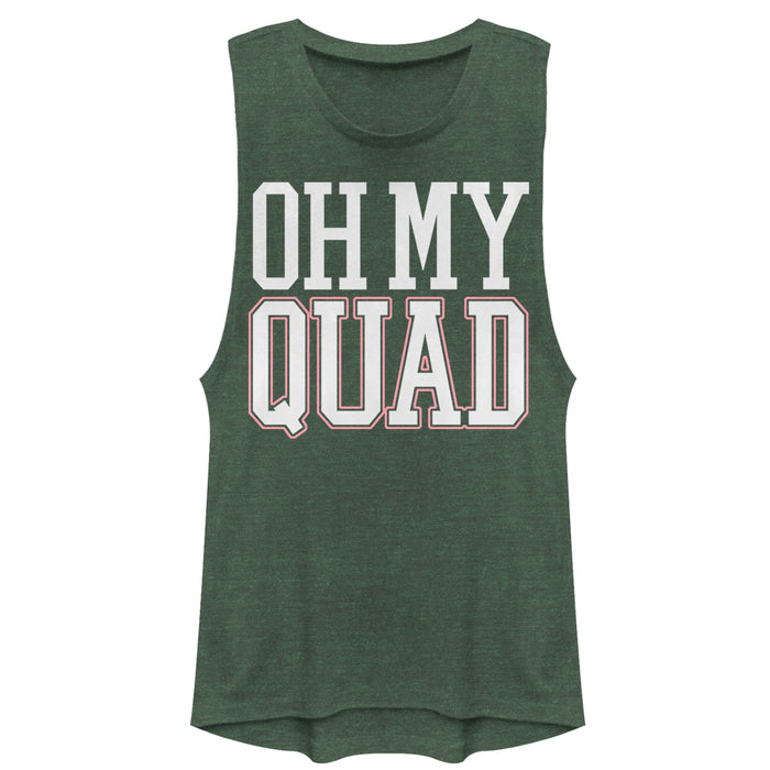 fifth sun Junior's CHIN UP Oh My Quad Festival Muscle Tee