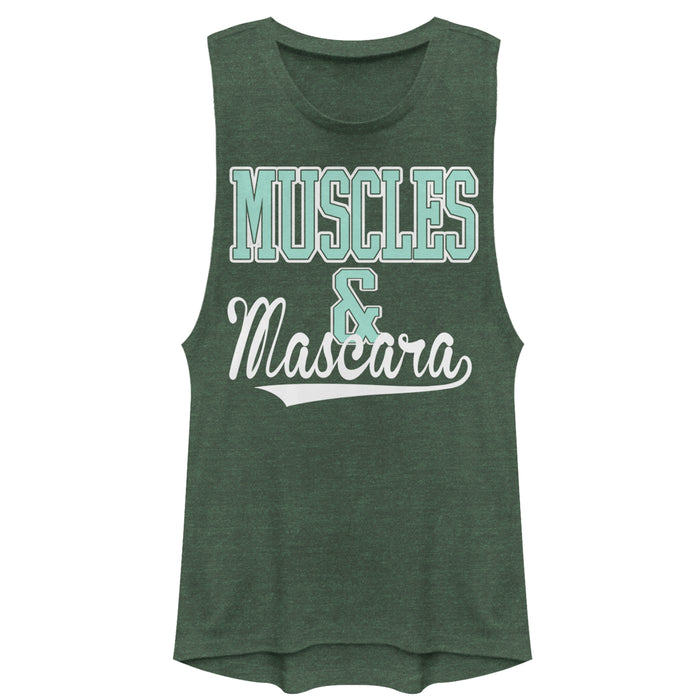 fifth sun Junior's CHIN UP Sporty Muscles and Mascara Festival Muscle Tee