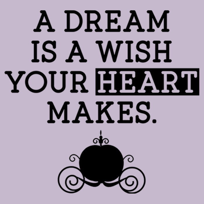 Fifth Sun Junior's Cinderella A Dream Is A Wish Your Heart Makes T-Shirt