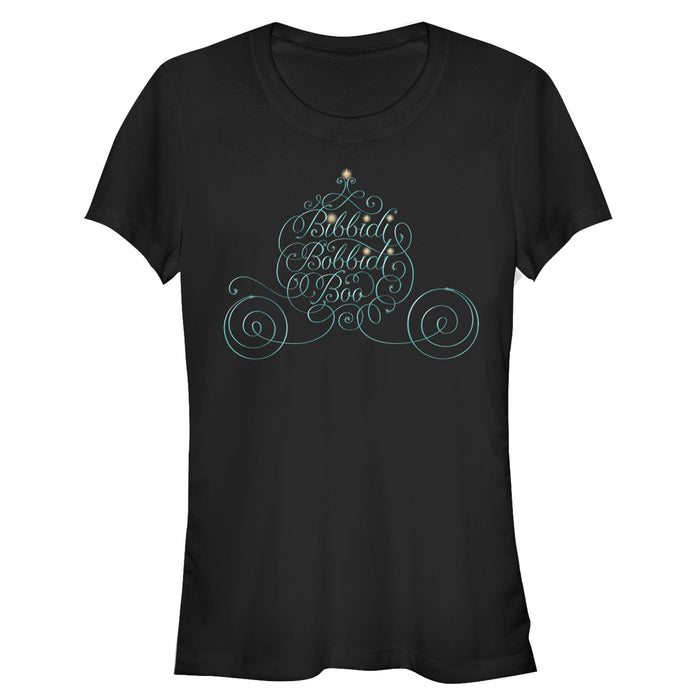 fifth sun Junior's Cinderella Bibbidi Bobbidi Boo T-Shirt