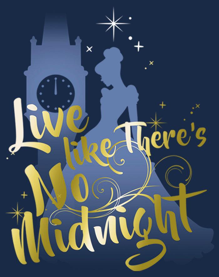 Fifth Sun Junior's Cinderella Live Like There's No Midnight Sweatshirt