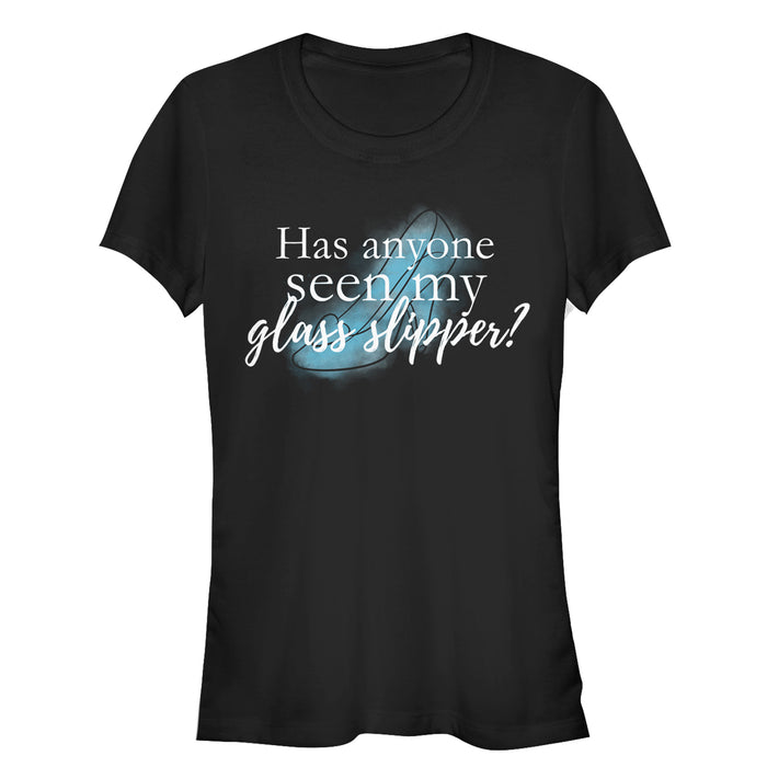 fifth sun Junior's Cinderella My Glass Slipper T-Shirt