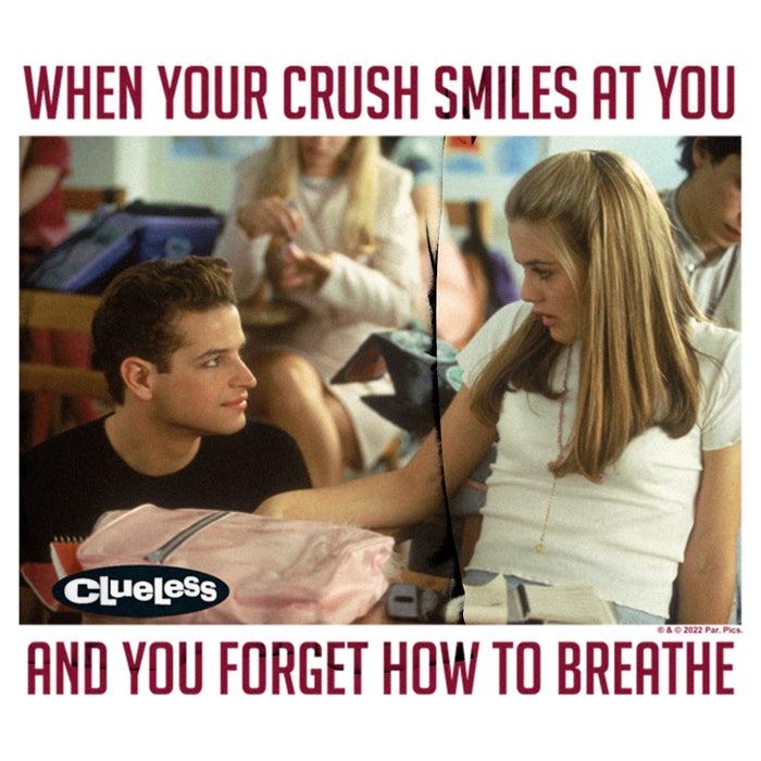 Fifth Sun Junior's Clueless When Your Crush Smiles At You T-Shirt