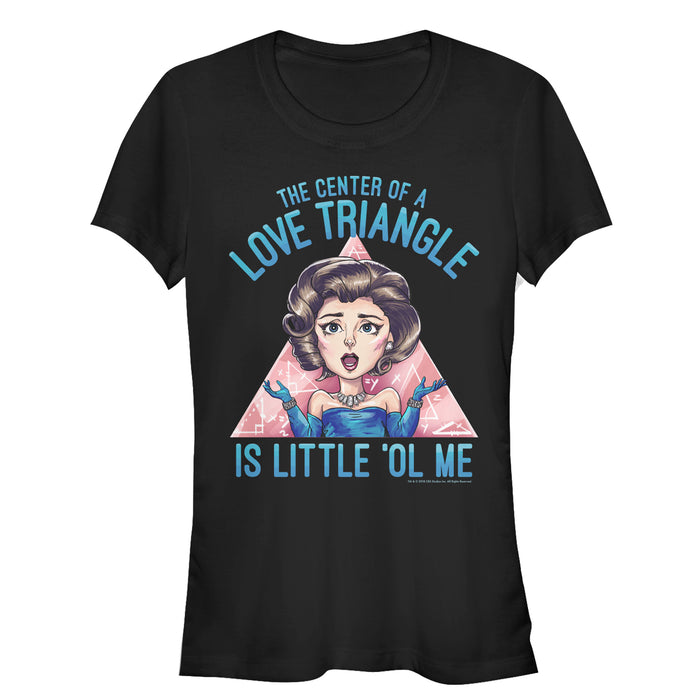 fifth sun Junior's Crazy Ex-Girlfriend Center of Love Triangle T-Shirt