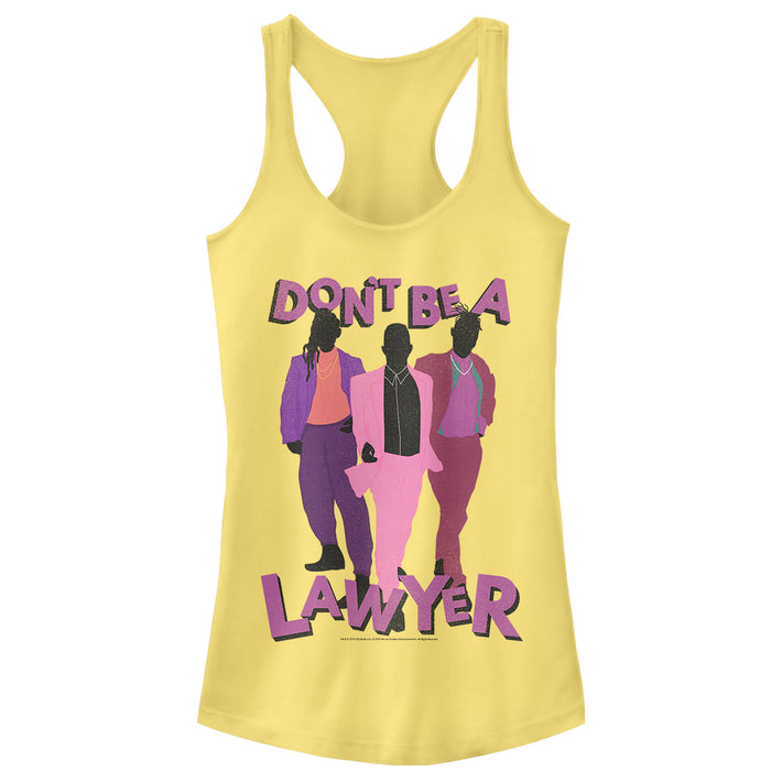 fifth sun Junior's Crazy Ex-Girlfriend Don't Be a Lawyer Racerback Tank Top