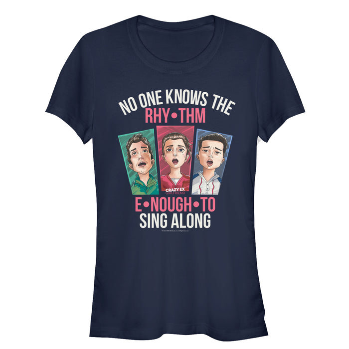 fifth sun Junior's Crazy Ex-Girlfriend No One Knows the Rhythm T-Shirt