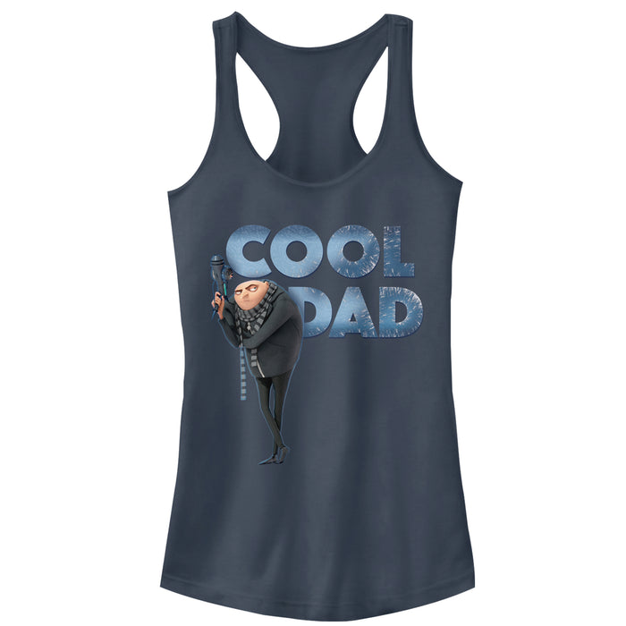 fifth sun Junior's Despicable Me Gru Cool Dad Racerback Tank Top