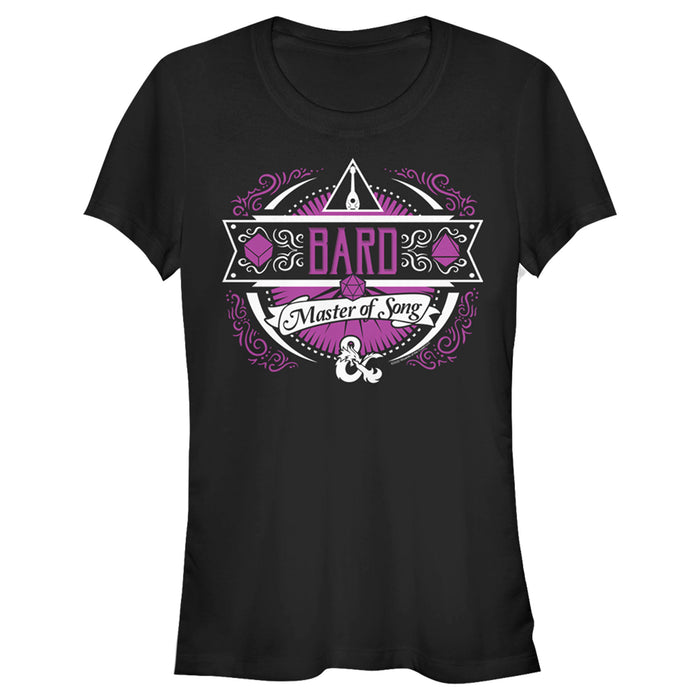 fifth sun Junior's Dungeons & Dragons Bard Master of Song T-Shirt