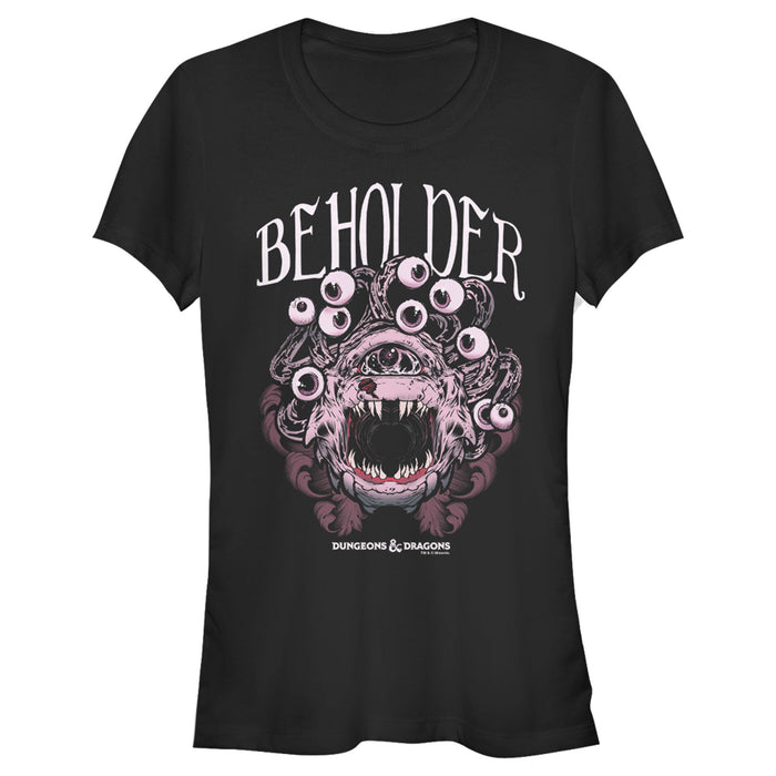 fifth sun Junior's Dungeons & Dragons Beholder Monster Portrait T-Shirt
