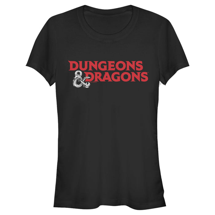 fifth sun Junior's Dungeons & Dragons Bold Logo T-Shirt