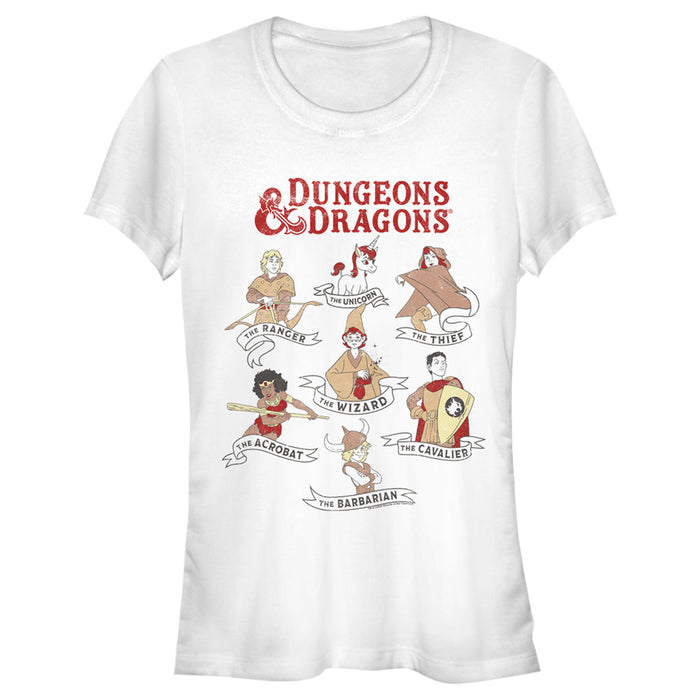 fifth sun Junior's Dungeons & Dragons Cartoon Players T-Shirt