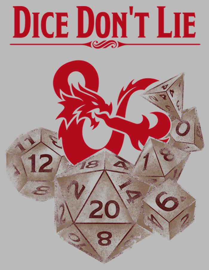 Fifth Sun Junior's Dungeons & Dragons Dice Don't Lie Follow Your Path T-Shirt