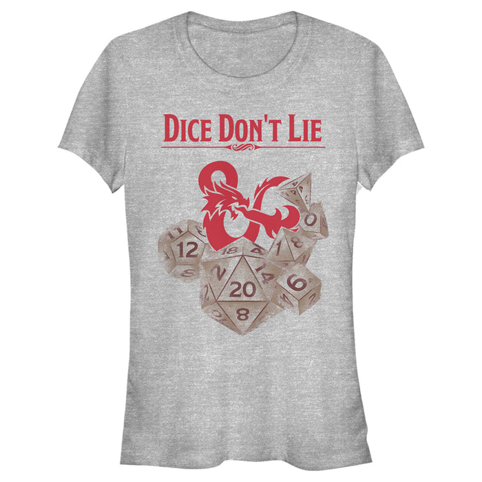 fifth sun Junior's Dungeons & Dragons Dice Don't Lie Follow Your Path T-Shirt