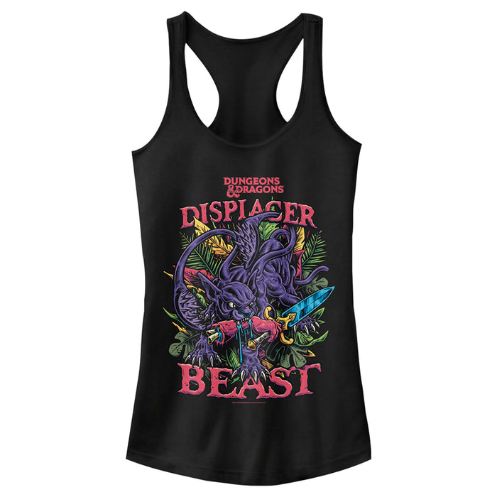 fifth sun Junior's Dungeons & Dragons Displacer Beast Racerback Tank Top