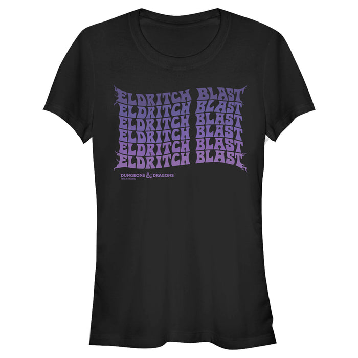 fifth sun Junior's Dungeons & Dragons Eldritch Blast Groovy T-Shirt