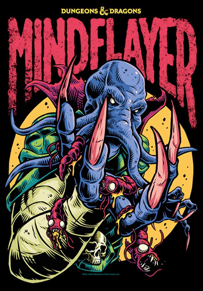 Fifth Sun Junior's Dungeons & Dragons The Mind Flayer And Illithid Larvae Will Win T-Shirt
