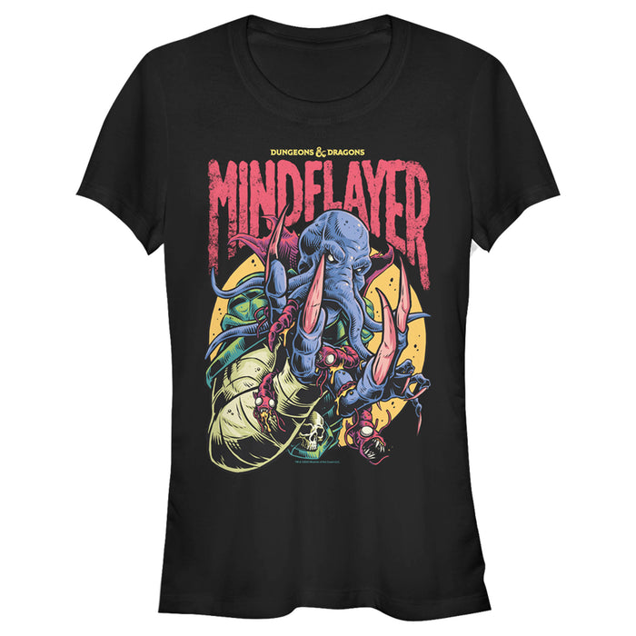 fifth sun Junior's Dungeons & Dragons The Mind Flayer and Illithid Larvae Will Win T-Shirt