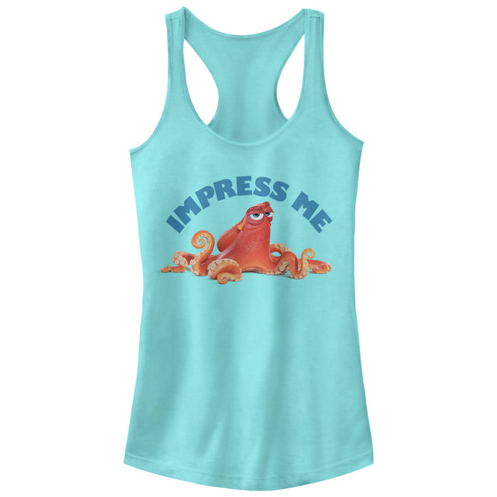 fifth sun Junior's Finding Dory Hank Impress Me Racerback Tank Top