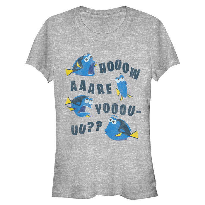 fifth sun Junior's Finding Dory Whale How Are You T-Shirt