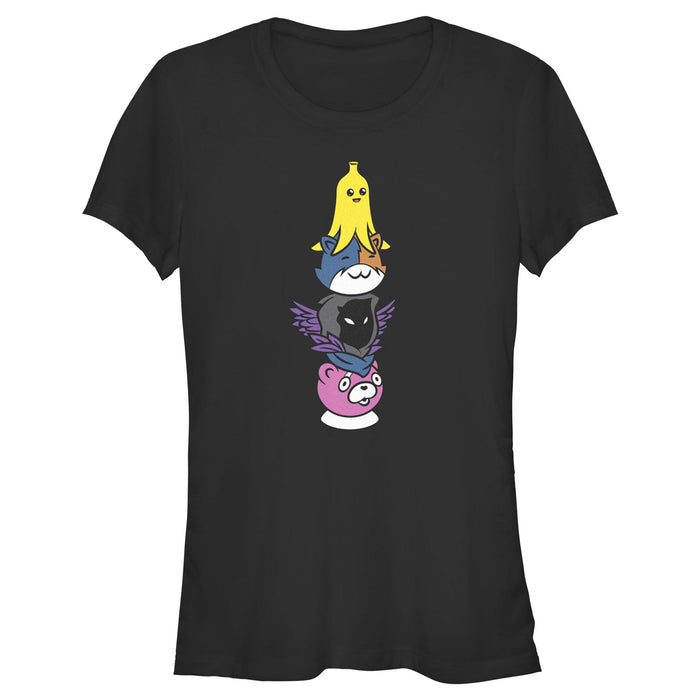 fifth sun Junior's Fortnite Character Stack T-Shirt