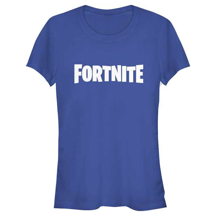 Fifth Sun Junior's Fortnite Classic White Logo T-Shirt