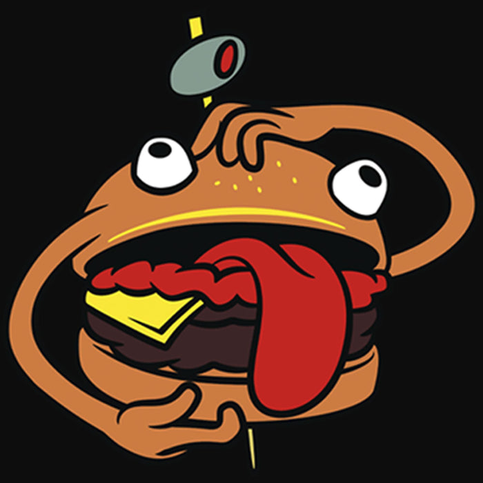 Fifth Sun Junior's Fortnite Durr Burger Racerback Tank Top