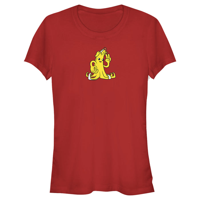 Fifth Sun Junior's Fortnite Peely Peace Sign T-Shirt