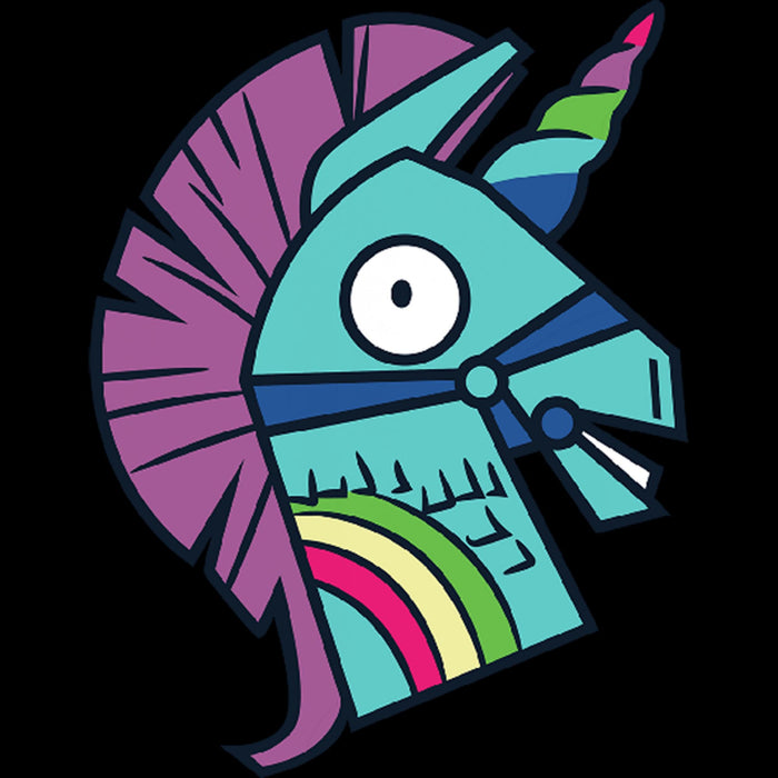 Fifth Sun Junior's Fortnite Rainbow Smash Large T-Shirt
